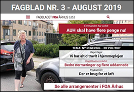 Fagbladet FOA Århus - nr. 3 - august 2019